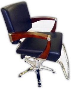 Professional Hydraulic Styling Chair Beauty Salon Equipment Black Hair Cut 113