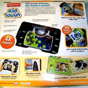 New Fisher Price Digital Camera Kid Tough See Yourself Camera Black