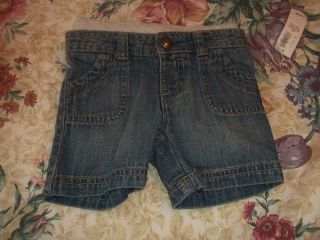 Old Navy Infant Boy Denim Jean Shorts Size 0 3 Months
