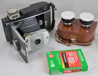 Flair Custom Polaroid 150 Land Camera Instant Packfilm Conversion FP100C 110A