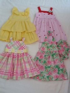 Gorgeous Lot Girls Spring Summer Every Day Dresses Sz 24 Months 2T
