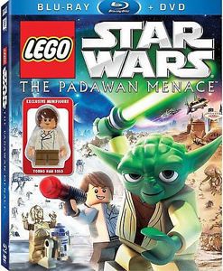 LEGO Star Wars The Padawan Menace Blu ray Disc, 2012, 2 Disc Set