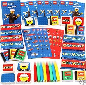 Lego City 48 Piece Party Favor Pack Party Supplies New
