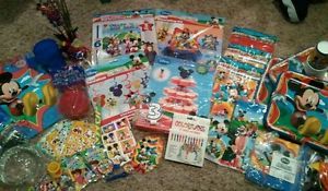 Mickey Mouse Birthday Party Supplies Decorations Favors Loot Cupcake Huge Lot
