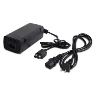 Xbox 360 New Slim AC Power Supply Adapter Cable Cord for Microsoft Brick Charger