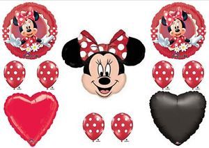 Mad About Minnie Mouse XL Birthday Party Balloons Decorations Supplies Disney