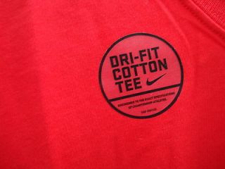 464854 605 Mens Air Nike Lebron Witness Logo LJ Red White Athletic Tee Shirt