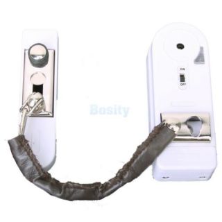 Hight Quality Home Security Door Lock Chain Guard with Safety Alarm Function New