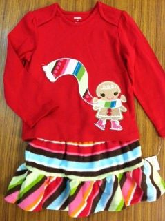 Gymboree Winter Cheer Outfit 4T
