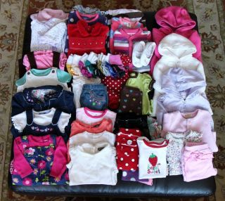 Baby Girl Clothes Huge Lot Gymboree Zutano Baby Gap Trumpettes More 3M 3 6M