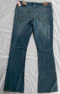 Juniors Aeropostale Jeans Hailey Flare Low Rise Slim Fit Stretch 5 6 