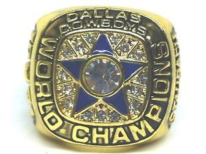 1971 Dallas Cowboys Super Bowl Champions Ring "Staubach" Size 9 US Seller