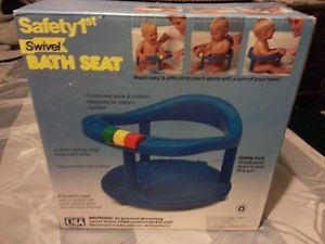 Excd Safety 1st Bath Seat Ring Tubside Swivel Baby Bathtub Chair Tub Side