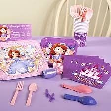 Disney Sofia The First Birthday Party Supplies Kit Over $101 Princess