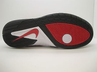 367171 601 Mens Nike Alpholution Varsity Red Black White Barkley Sneakers QS