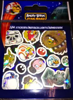104 Angry Birds Star Wars Stickers Party Favors Teacher Supply Rewards