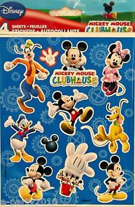 44 Mickey Mouse Clubhouse Stickers Birthday Party Supplies Favors