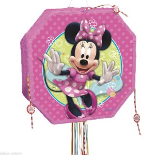 17" Disney Minnie Mouse Pink Bow tique Toon Popout Pull Pinata Party Game