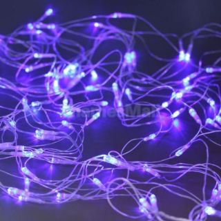 Wedding Party Blue 120 LED Net String Lights Decoration Lamp EU Plug 220V
