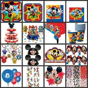 Mickey Mouse Clubhouse Birthday Party Supplies Choose Your Set Kit Minnie