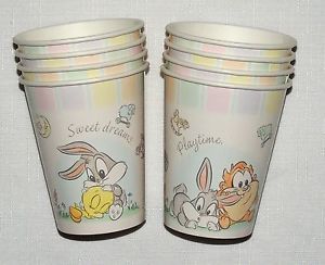 Looney Tunes Baby Classic Collection 8 Paper Cups Party Supplies