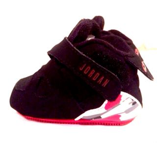 Nike Air Jordan 23 Baby Infant Crib Sneakers Athletic Black Shoes Boys Sz 1c