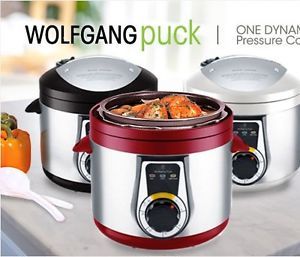 Wolfgang Puck Bistro Collection 5QT Electric Pressure Cooker RED