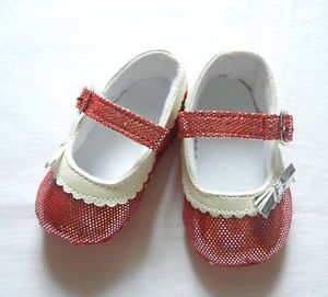 Shinny Silver Dot Red Princess Girl Toddler Shoes Baby Girl Shoes UK size2 3 4