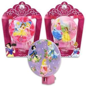 Disney Princess Night Light Lamp Cinderella Snow White