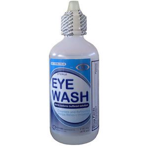 Brand New Emergency Eye Wash Solution 4oz Bottle Factory SEALED