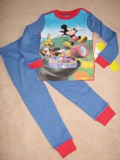 Disney's Mickey Mouse Clubhouse LS Shirt Pajamas Sz 3T