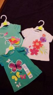 3 6 Months Baby Girl Summer Clothes Shirt Lot