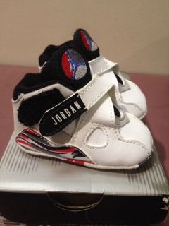 Nike Air Jordan First Jordan 8 Retro Infant Baby Boys Crib Shoes Size 0C