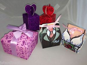 25 50 100 Glitter Paper Gift Box Wedding Party Favors Candy Box Wholesale USA