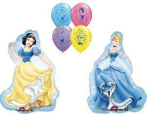 Disney Princess Cinderella Snow White Balloon Set XL Nu