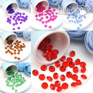 8 mm 10 mm Diamond Confetti Wedding Party Favor Shower Table Scatter Decor