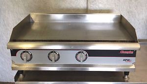 Used APW 36" Electric Grill EG 36h Flat Top Grill TA