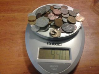 Foreign Coin Lot Half Pound