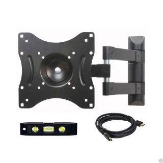 Videosecu ML530B LCD LED TV Wall Mount Full Motion with Swivel Articulating Arm