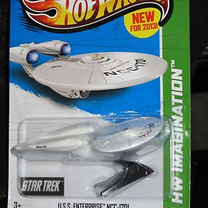 2013 Hot Wheels Star Trek USS Enterprise NCC 1701