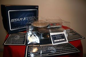 Star Trek Corgi TNG USS Enterprise NCC 1701 D Raw Cast Diecast Limited Ed