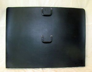 Classic Hard Sided Black Art Portfolio Case 42" x 32"