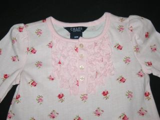 New "Chaps Tea Rose" Dress Girls Baby Clothes 18M Boutique Fall Winter Infant