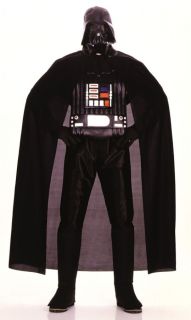 Star Wars Darth Vader Deluxe Child Costume Jumpsuit Cape Kids Party Halloween