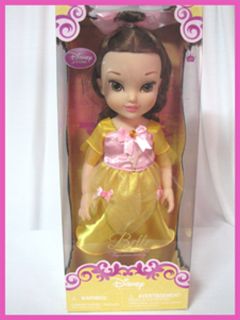 New Disney Princess Belle Toddler Doll 15"