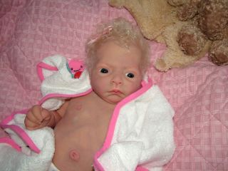Soft Silicone Baby Doll Precious by Lilianne Breedveld