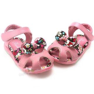 PU Leather Toddler Baby Girls Princess Sandals Shoes Size：US 3 6 for 9 36 Months