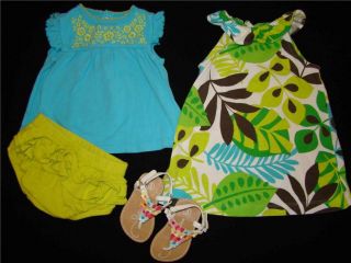 Baby Girl 6 6 9 9 6 12 Months Spring Summer Outfit Dress Clothes Lot Carter'S