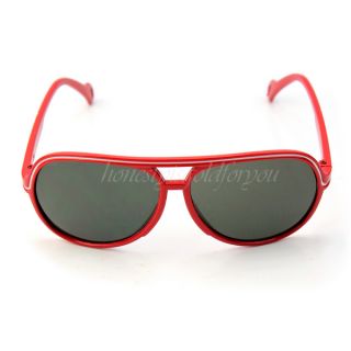 Fashion Red Children Kids Sunglasses Boys Girls Shadows Goggles UV 400 Unisex