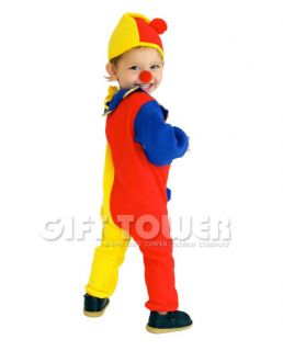 New Clown Child Kids Halloween Costume Outfit Cosplay Overalls Boy Girl Toddler